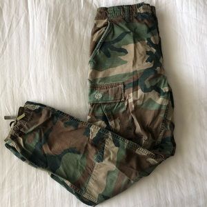 VINTAGE AUTHENTIC ARMY CARGO PANTS SIZE XS